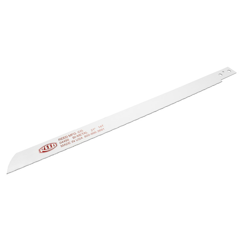 Lame 21" (53 cm) pour métaux pour scie pneumatique "Saw It" - Reed