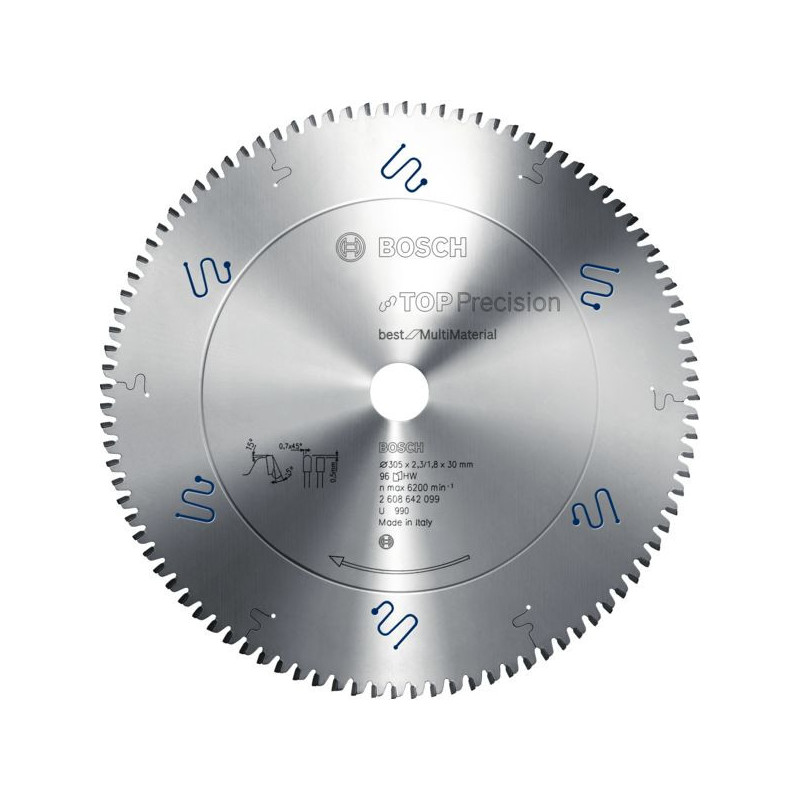 Lame de scie circulaire top précision Multimatériaux