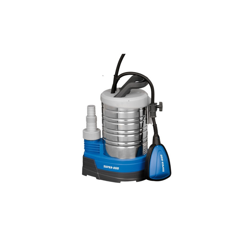 Pompe submersible eau chargée - 15,5 m3/h - inox