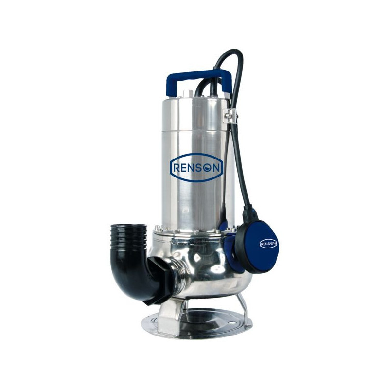 Pompe submersible eau très chargée - 24 m3/h - inox