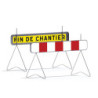 Panneau de signalisation temporaire K2